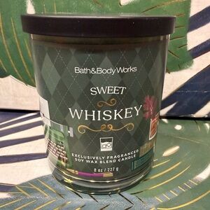 Bath & Body Works Sweet Whiskey single wick Candle NWT